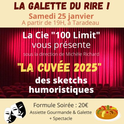 Galette du Rire - samedi 25 janvier