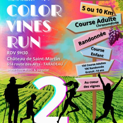 COLOR VINES RUN 2 - Dimanche 16 Mars 2025